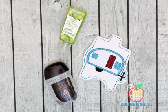 Camper Van Sanitizer Holder Embroidery Review