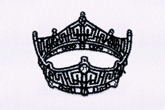 Review of Black Crown Embroidery Design