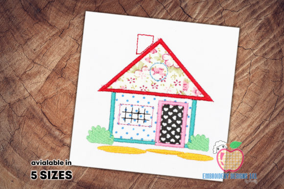 Small House Applique Design Review for Seasonal Use