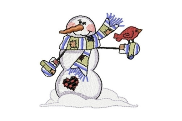 Snowman Bertie Embroidery Review for Seasonal Projects