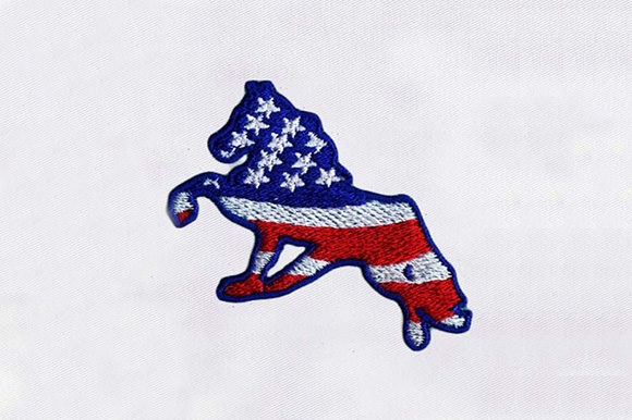 Usa Horse: A Thoughtful Embroidery Design for Meaningful Gifts