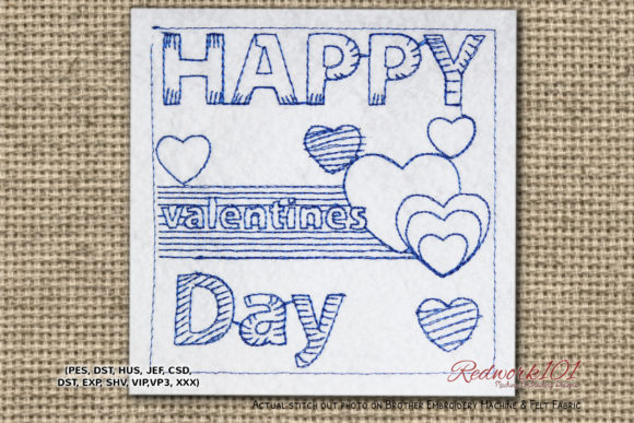 Valentines Love Lineart Review for Embroidery Projects