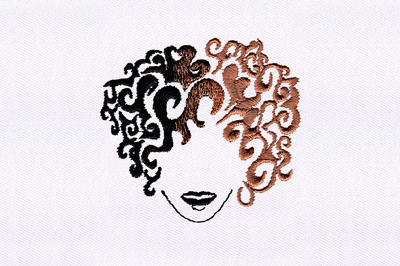 Wavy Haired Girl Design Review for Personalized Gifts